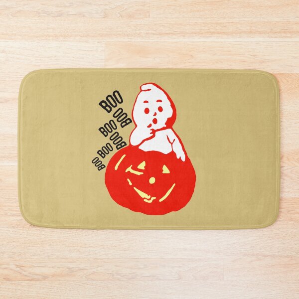 Item preview, "Teeny Little Ghosty Guy" Halloween Jack O'Lantern Cute Ghost designed and sold by CanisPicta.