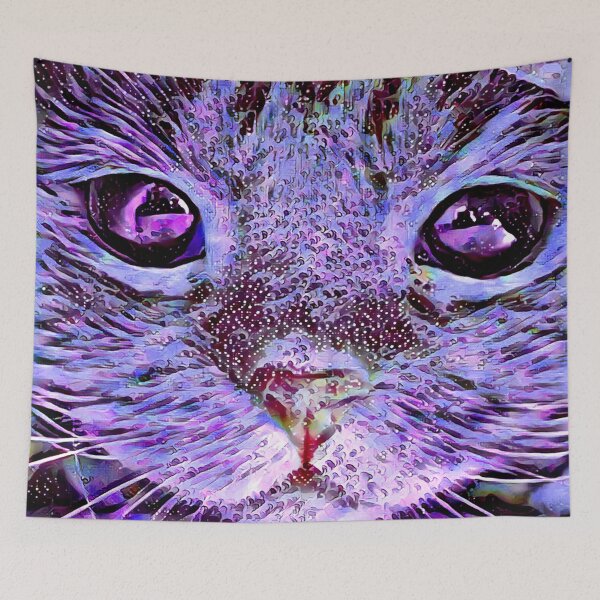 Item preview, Space Kitty Portrait designed and sold by Alyxandre.