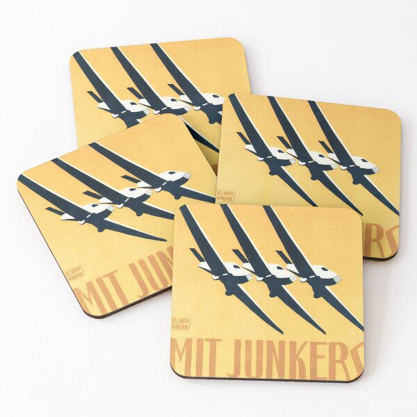 Item preview, JUNKERS Aircraft Germany Air Transport Vintage Airplane designed and sold by retroposters.