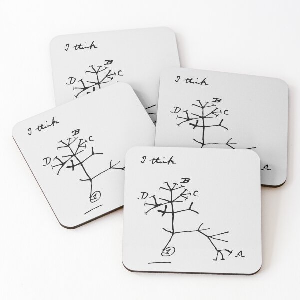 Item preview, I Think - Tree Of life Darwin designed and sold by pinkheretic.