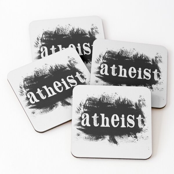 Item preview, Painted On Atheist designed and sold by pinkheretic.