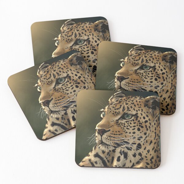 Item preview, Leopard drawing | Africa Wild Animals | Big Five designed and sold by Covo Studio.