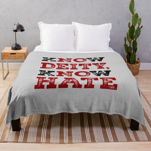 Item preview, Know Deity Know Hate designed and sold by pinkheretic.