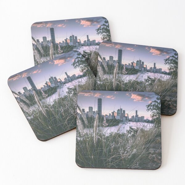 Item preview, Kangaroo Point Sunset overlooking Brisbane City designed and sold by MrHenryH.