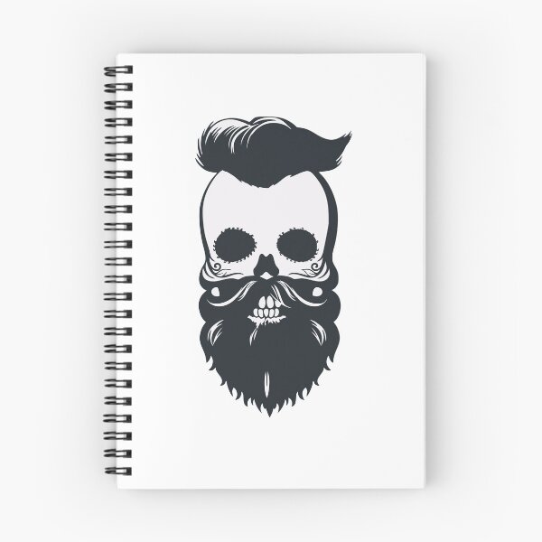 Item preview, Bearded skull  designed and sold by WeMadeOurWorld.