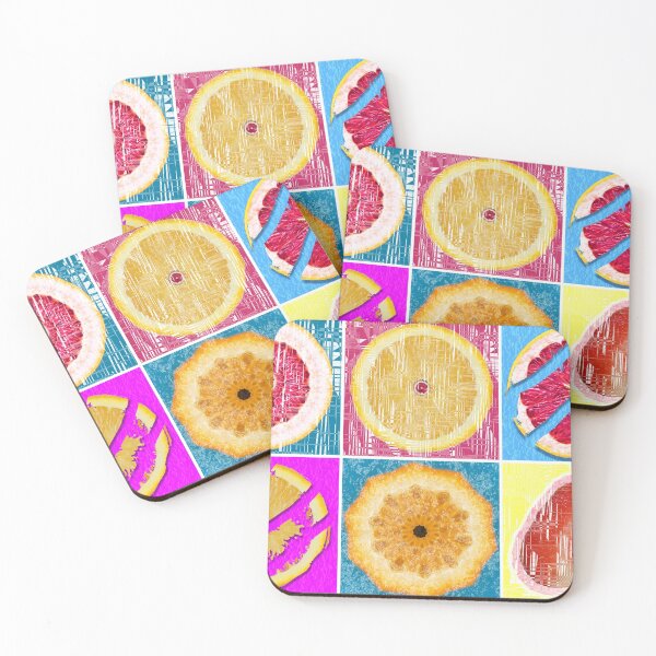 Item preview, Fruit selection, modern trending, grapefruit, lemon, strawberry designed and sold by Happyoninside.