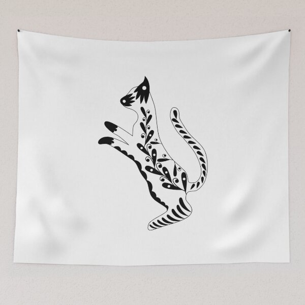 Item preview, Patterned cat-2 designed and sold by Julia Faranchuk.