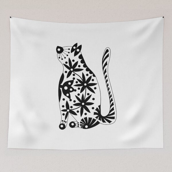 Item preview, Patterned cat-3 designed and sold by Julia Faranchuk.