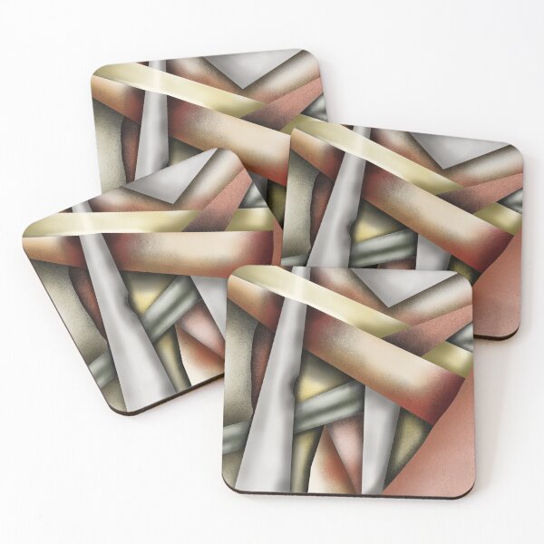 Item preview, Steampunk metal scrap strip pattern designed and sold by Patricia Piotrak.
