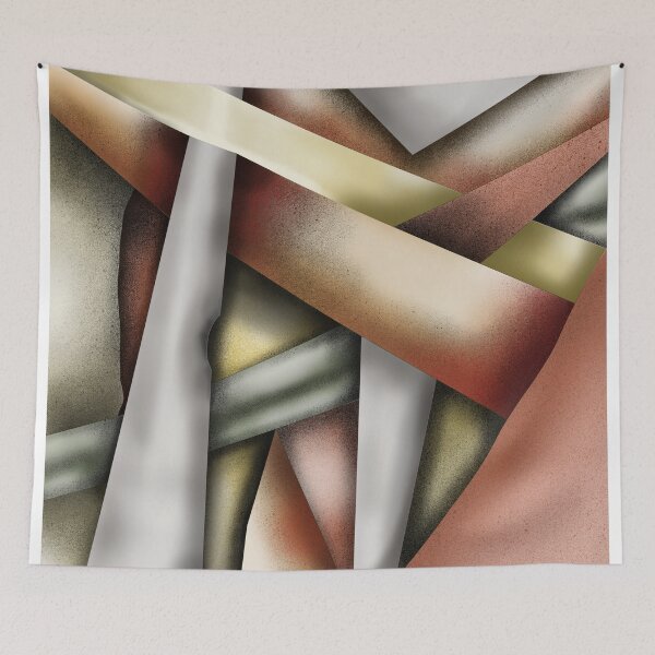 Item preview, Steampunk metal scrap strip pattern designed and sold by Patricia Piotrak.