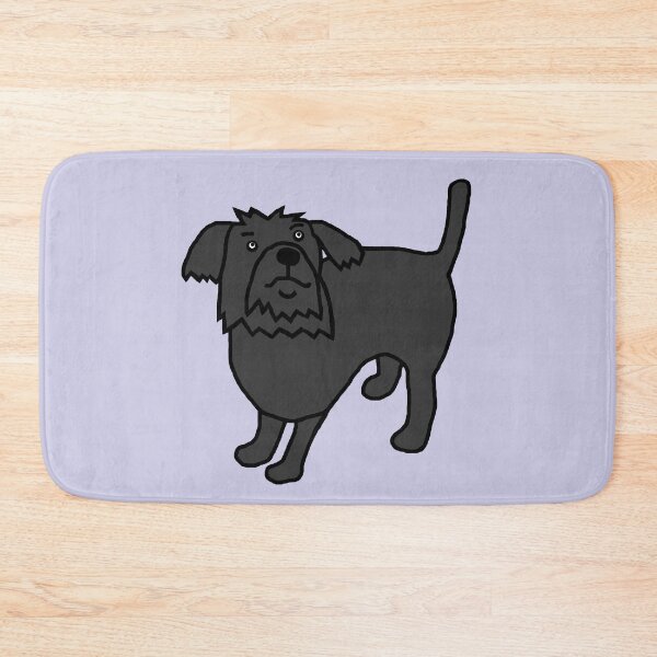 Item preview, Fergus the Dog on Ice Blue designed and sold by ellenhenry.
