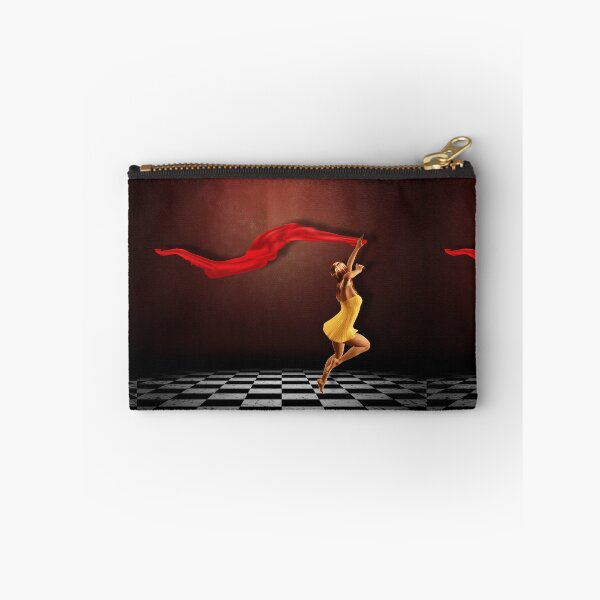Item preview, Girl jumping in grunge room designed and sold by AnnArtshock.