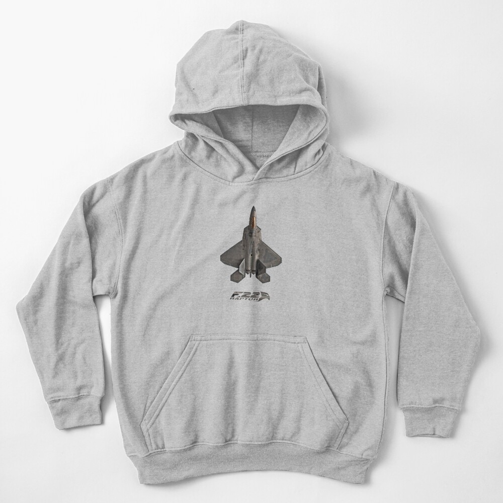 F22 Raptor Kids Pullover Hoodie