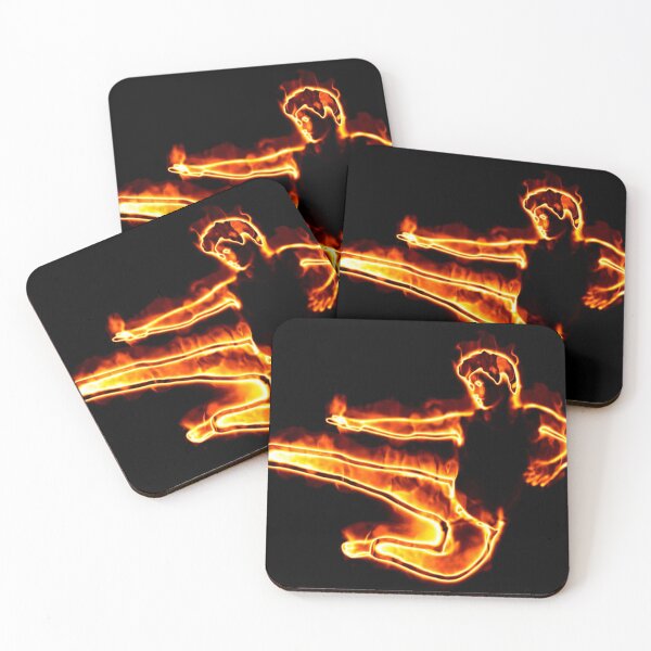 Item preview, Burning man in a jump designed and sold by AnnArtshock.