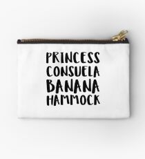 Princess Consuela Banana Hammock Zipper Pouch