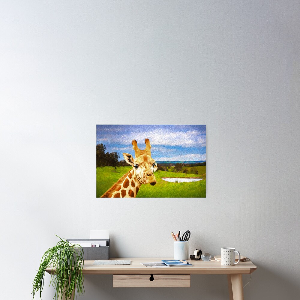 G. Raff Van Go (digital Painting) Poster