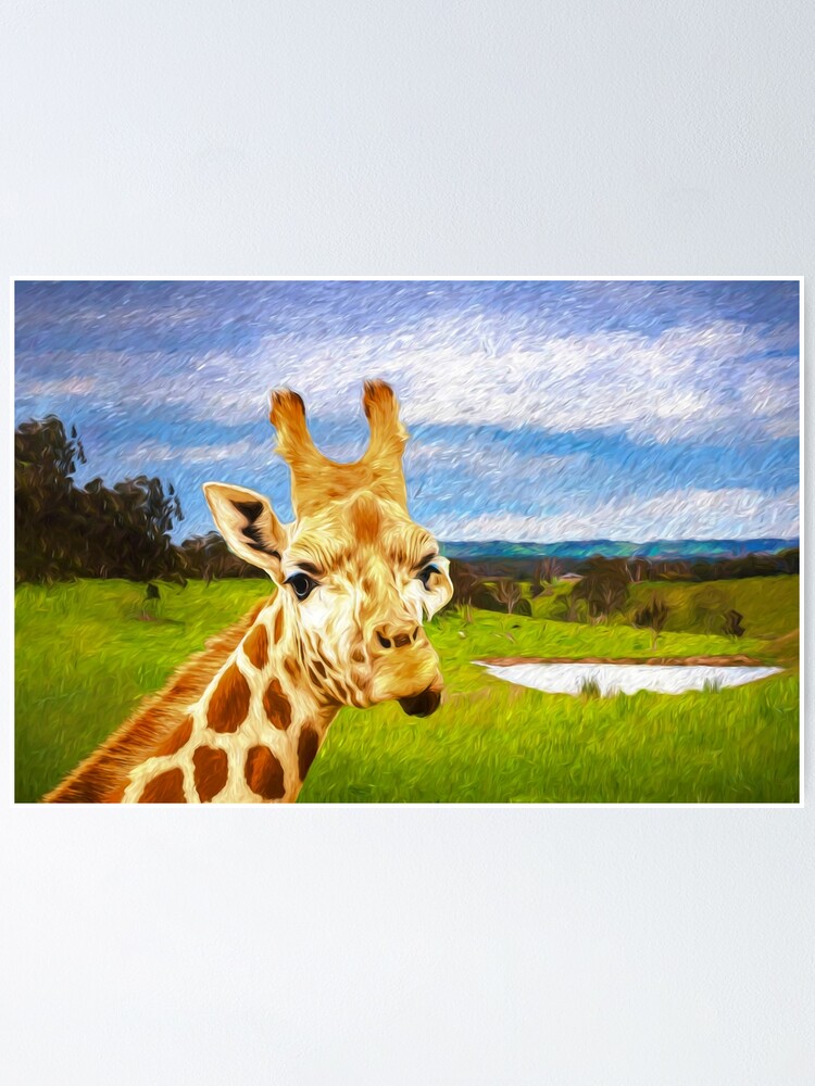 Alternate view of G. Raff Van Go (digital Painting) Poster