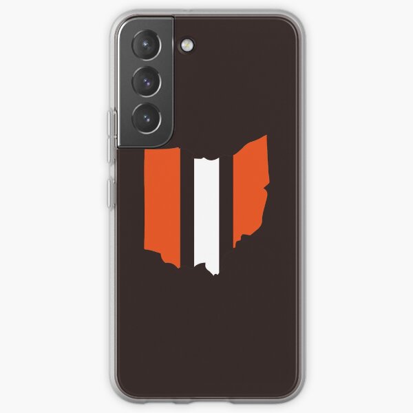 Cleveland Browns Stripe Samsung Galaxy Soft Case