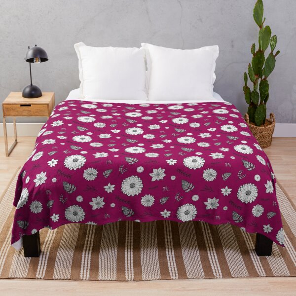 Item preview, Black & White Floral Pattern Design designed and sold by Sandra Vincent.