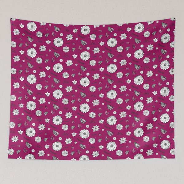 Item preview, Black & White Floral Pattern Design designed and sold by Sandra Vincent.
