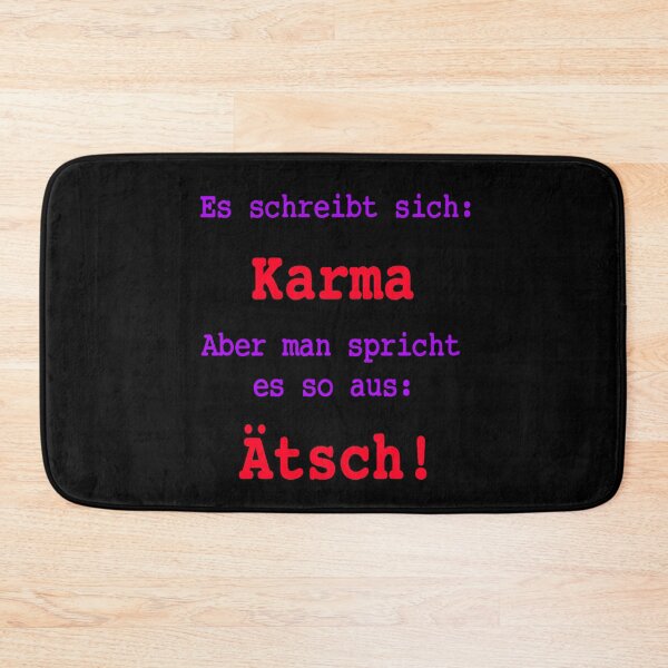 Item preview, It is written KARMA but it is pronounced like this Ätsch designed and sold by urban-design.