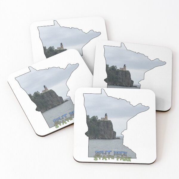 Item preview, Minnesota State Outline (Split Rock State Park) designed and sold by gorff.