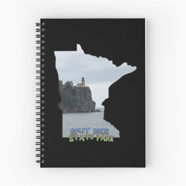 Item preview, Minnesota State Outline (Split Rock State Park) designed and sold by gorff.