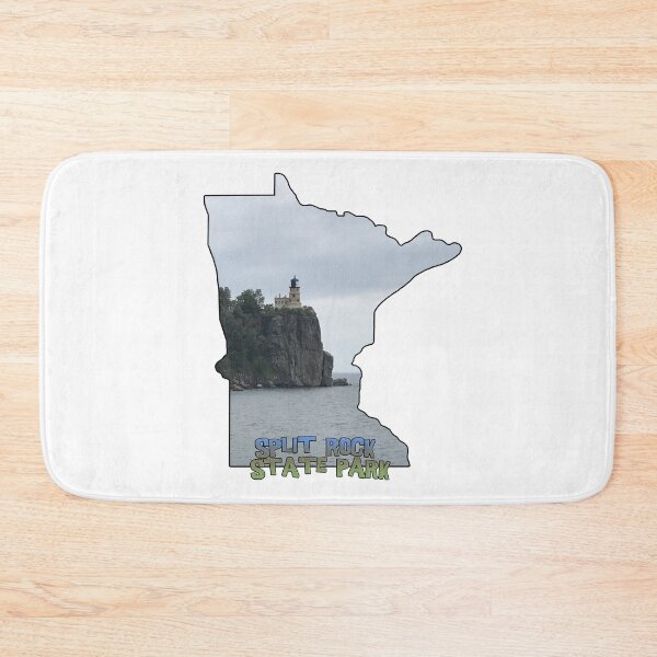 Item preview, Minnesota State Outline (Split Rock State Park) designed and sold by gorff.