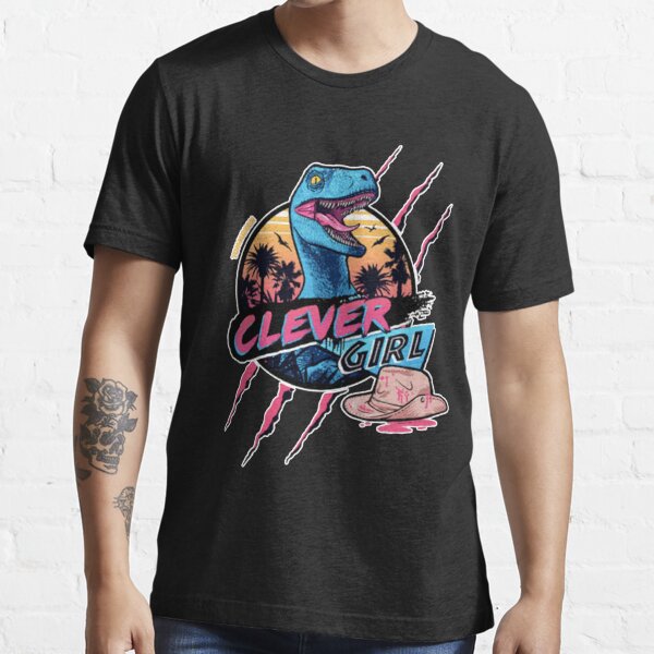 B91xZ Clever Girl T Shirt Boys And Girls Tops Short Sleeved T