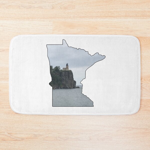 Item preview, Minnesota State Outline (Split Rock State Park) designed and sold by gorff.