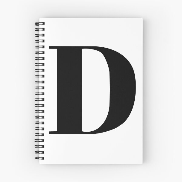 Item preview, The letter D (Black) designed and sold by drawingbystephx.