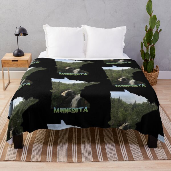 Item preview, Minnesota Outline (Devil's Kettle in Judge Magney State Park) designed and sold by gorff.