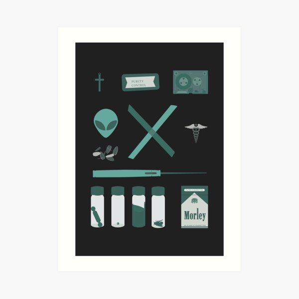 X-Files Art Print