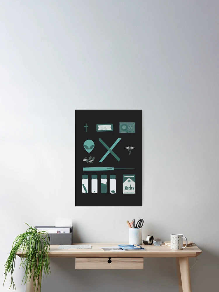 Thumbnail 2 of 3, Poster, X-Files designed and sold by avoid peril.