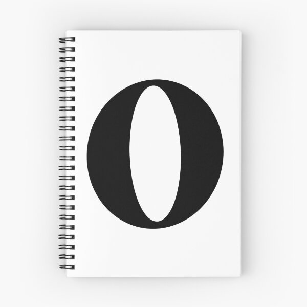 Item preview, The letter O (Black) designed and sold by drawingbystephx.