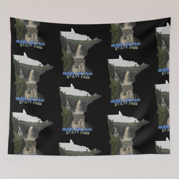 Item preview, Minnesota Outline (Grand Portage State Park) designed and sold by gorff.