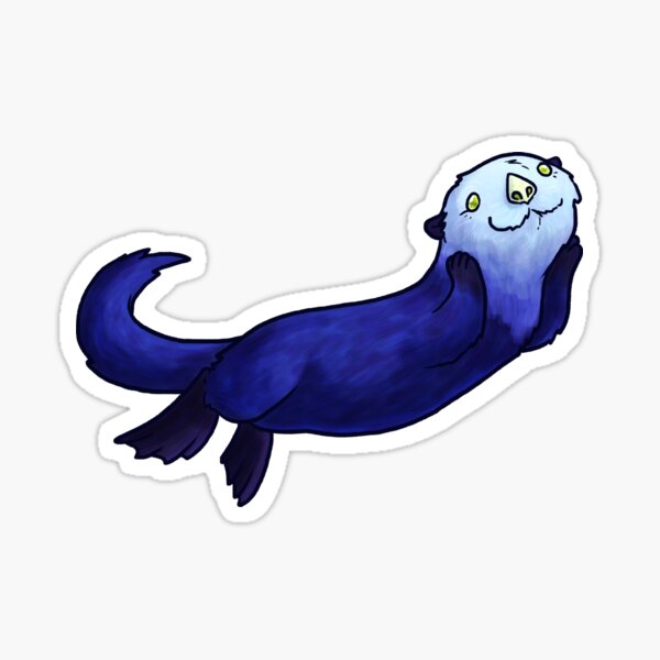 Sunshine Otter Sticker