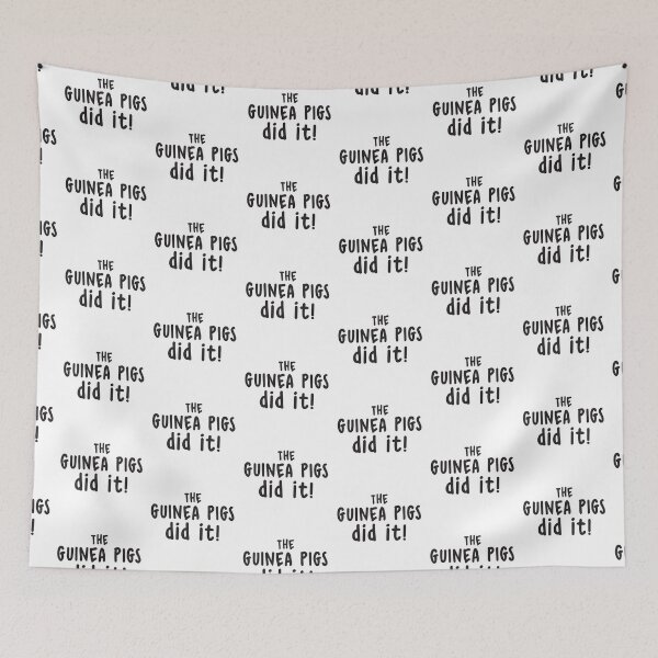 Item preview, The GUINEA PIGS did it! designed and sold by jazzydevil.