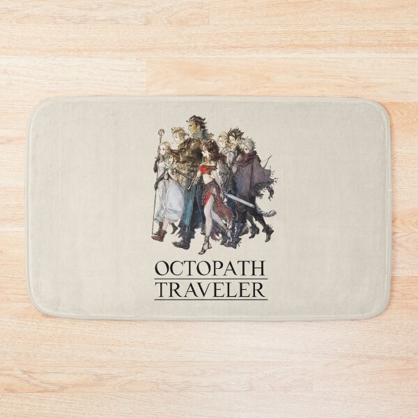 Item preview, Octopath Traveler® - Travelers Logo (Black) designed and sold by SWISH-Design.