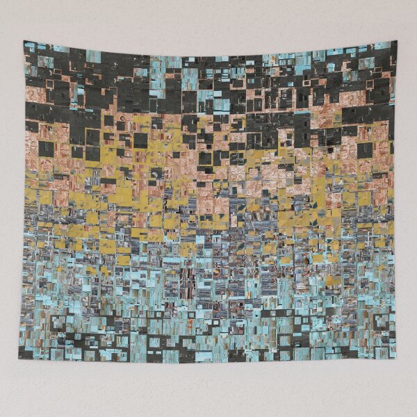 Item preview, Chaos of Squares Pattern designed and sold by Phil Perkins.
