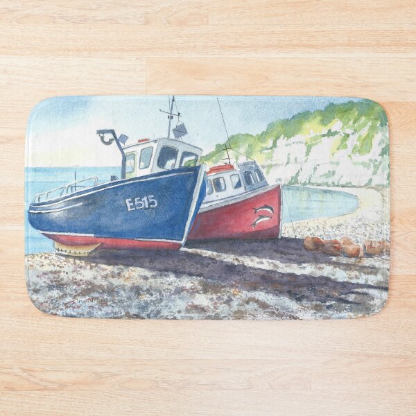 Item preview, Boats at Beer designed and sold by ingridslatter.