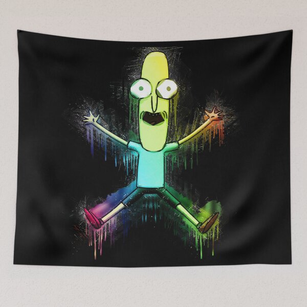Item preview, Mr. Poopy Butthole Full Street Art Rainbow Painting designed and sold by whatyoulove.