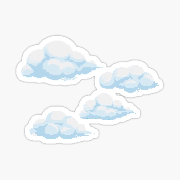 Item preview, 8 Bit Clouds designed and sold by bandsnthings.