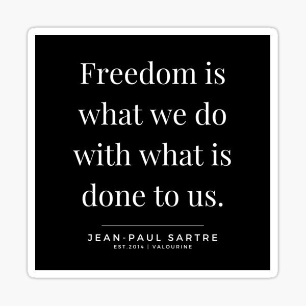 Item preview, 7 | Jean-Paul Sartre Quotes | 190810 designed and sold by QuotesGalore.