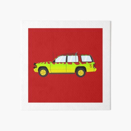 Jurassic Park Car Impression rigide
