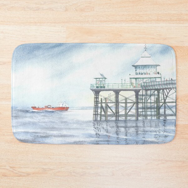 Item preview, Sailing Past Clevedon Pier designed and sold by ingridslatter.