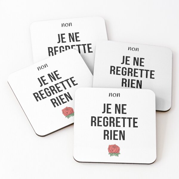 Item preview, No I do not regret anything - Edith Piaf designed and sold by Mars Babe.