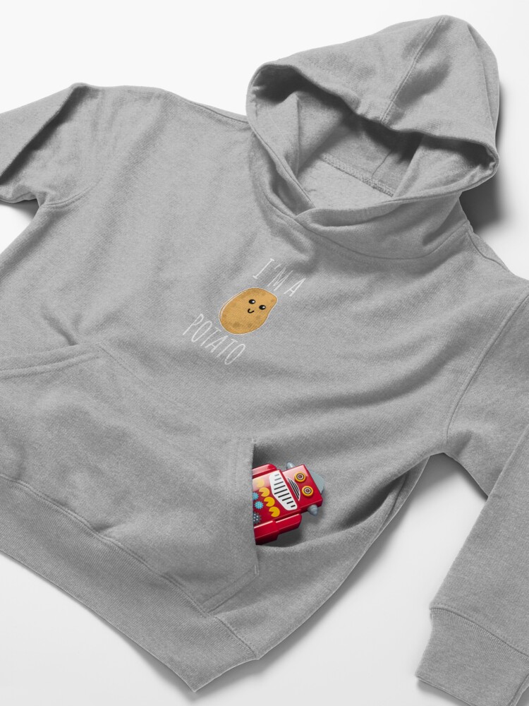 Alternate view of I'm a Potato - Funny Potato gift Kids Pullover Hoodie