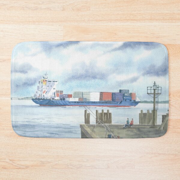 Item preview, Passing Portishead Pier designed and sold by ingridslatter.