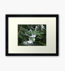 Koksilah River Falls Framed Print